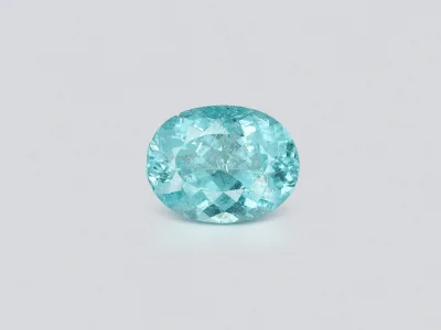 Paraiba tourmaline in oval cut 6.52 ct from Mozambique photo