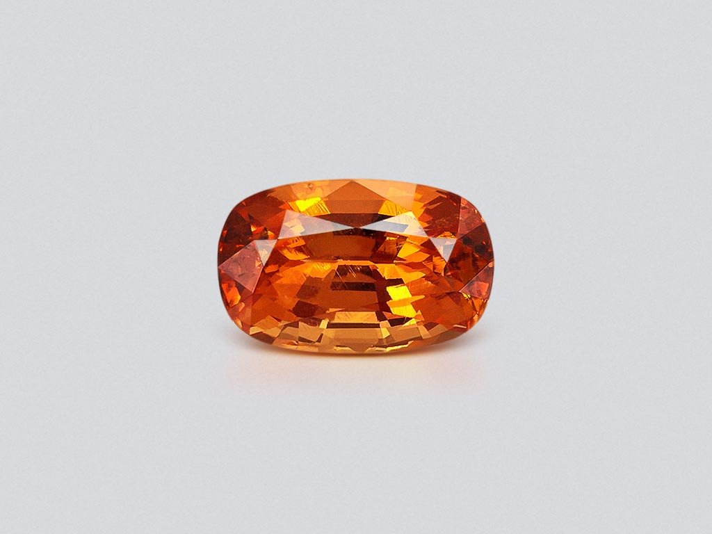 Fanta color spessartine garnet in cushion cut 11.24 Carats Image №1