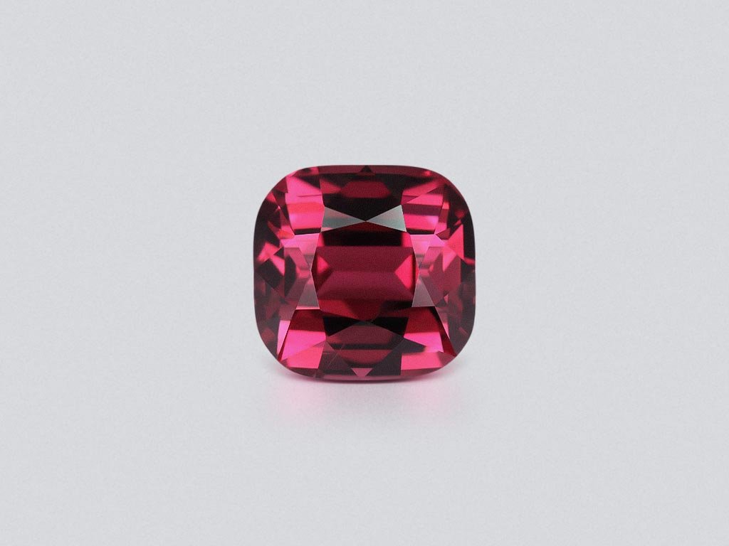 Cushion cut rhodolite garnet 7.05 carats, Sri Lanka  Image №1