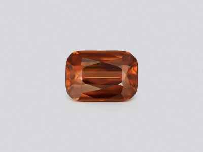 Brown cushion cut zircon 6.20 carats, Tanzania photo