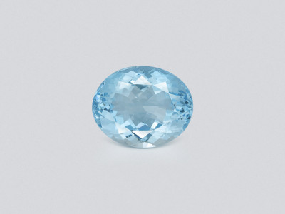 Aquamarine oval cut 10.25 carats, Madagascar  photo