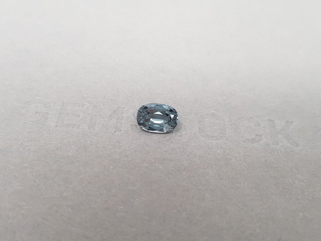 Burmese blue gray spinel in cushion cut 1.12 ct Image №3