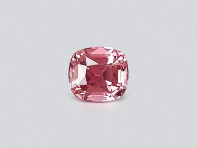 Cushion-cut pink tourmaline 3.16 ct, Nigeria photo