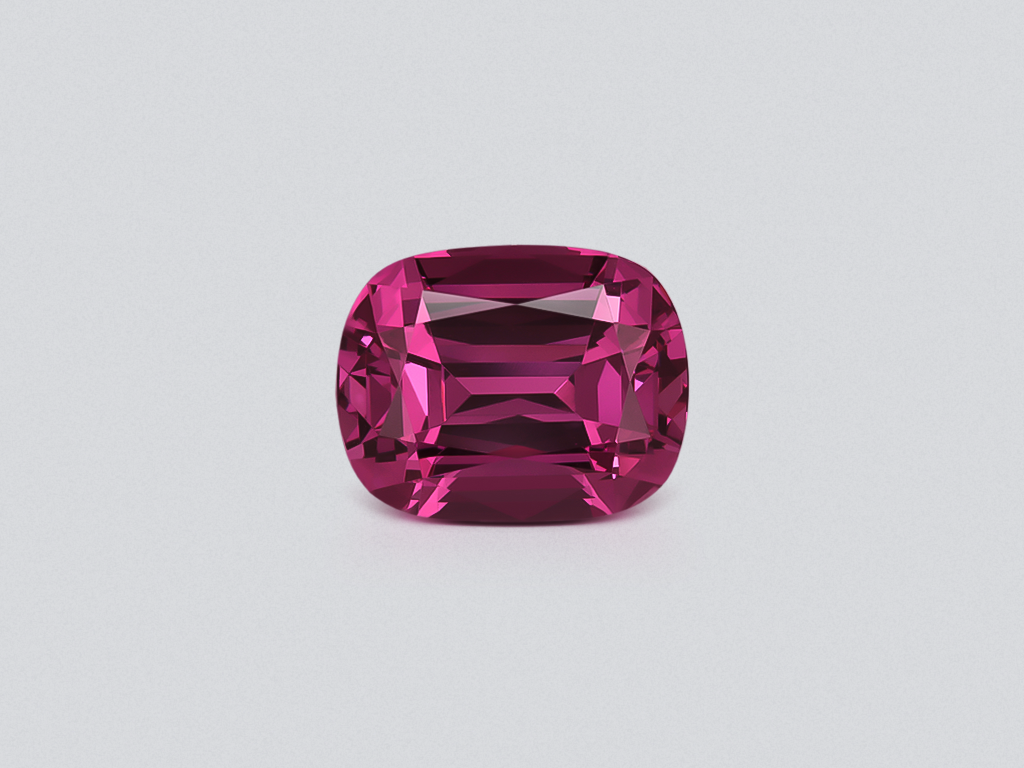 Garnet rhodolite cushion cut 5.00 carats, Tanzania Image №1