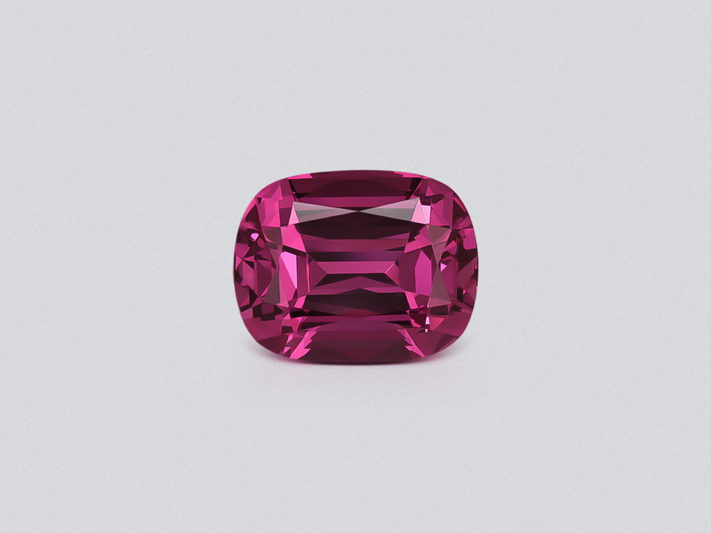 Garnet rhodolite cushion cut 5.00 carats, Tanzania Image №1