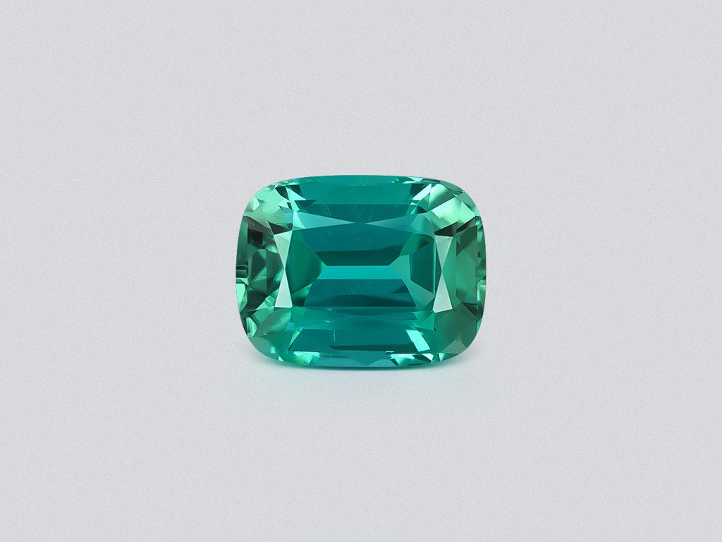Tourmaline Lagoon cushion cut 4.23 carats, Afghanistan Image №1