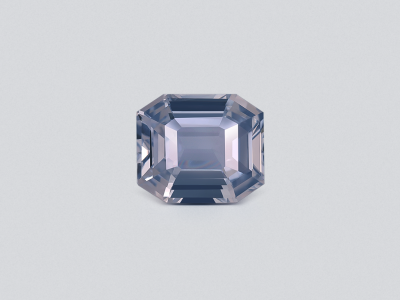 Unheated white saphir octagon cut 10.02 carats, Sri Lanka photo