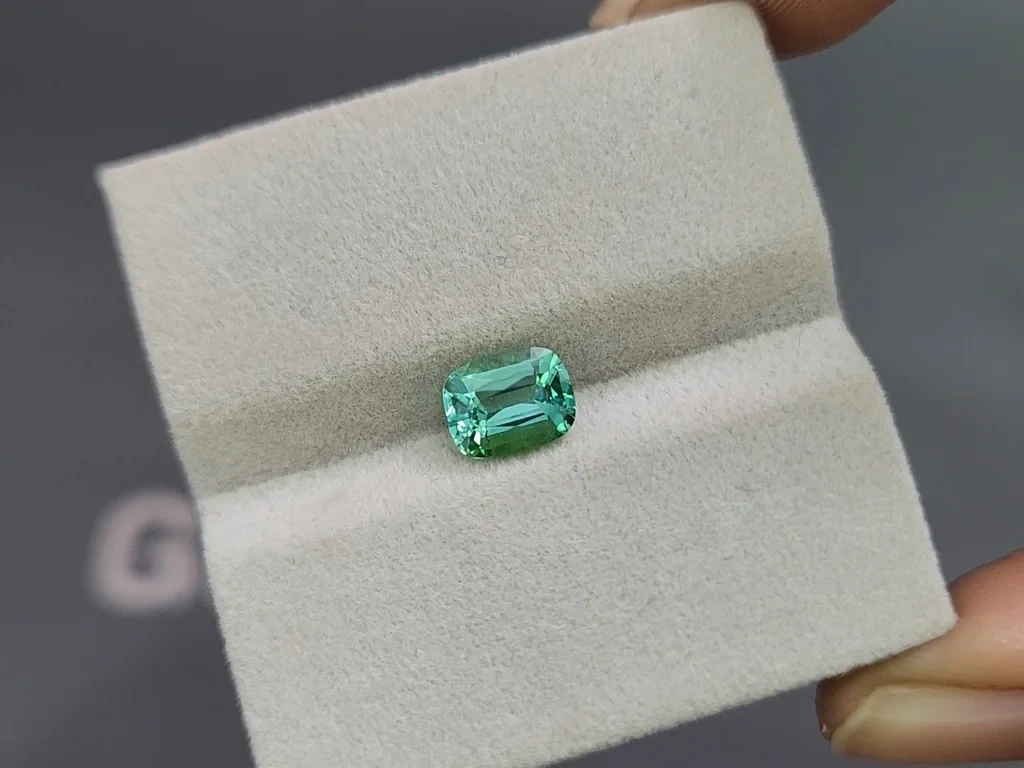 Tourmaline cushion cut 1.46 carats, Africa Image №4