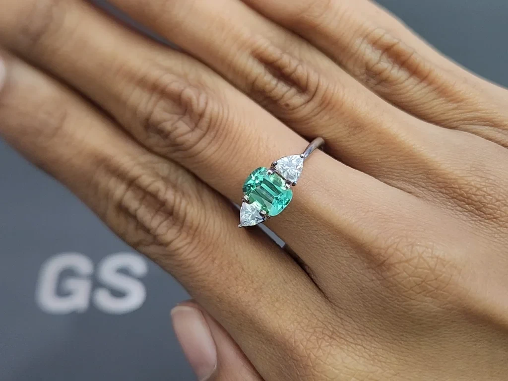 Tourmaline cushion cut 1.46 carats, Africa Image №5