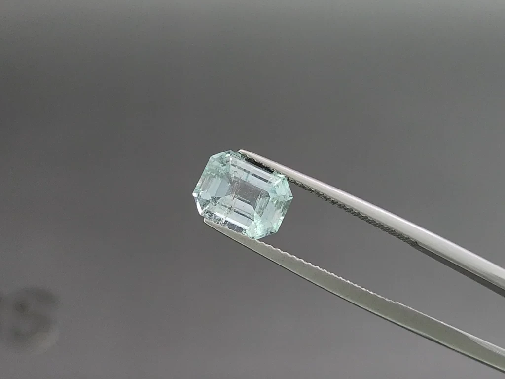 Aquamarine octagon cut 2.44 carats, Madagascar  Image №3