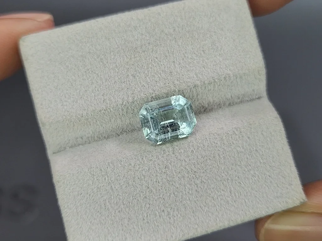 Aquamarine octagon cut 2.44 carats, Madagascar  Image №4