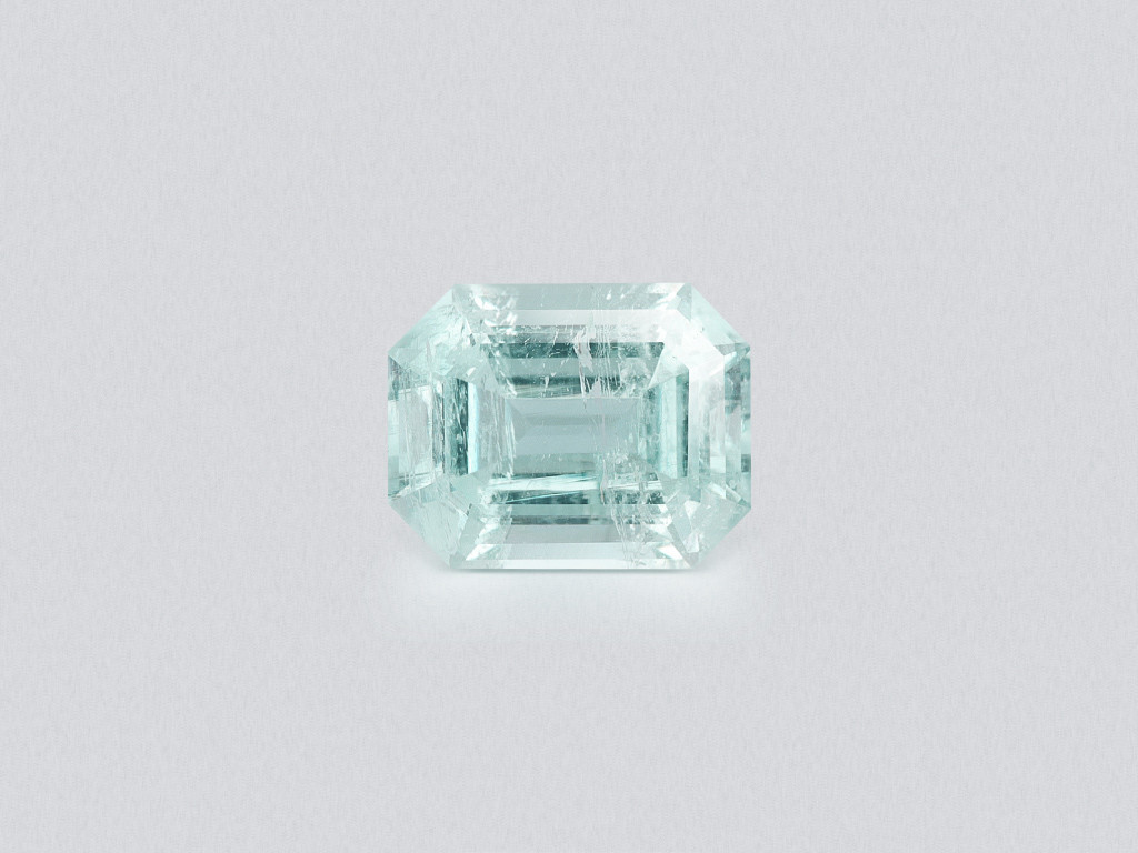 Aquamarine octagon cut 2.44 carats, Madagascar  Image №1