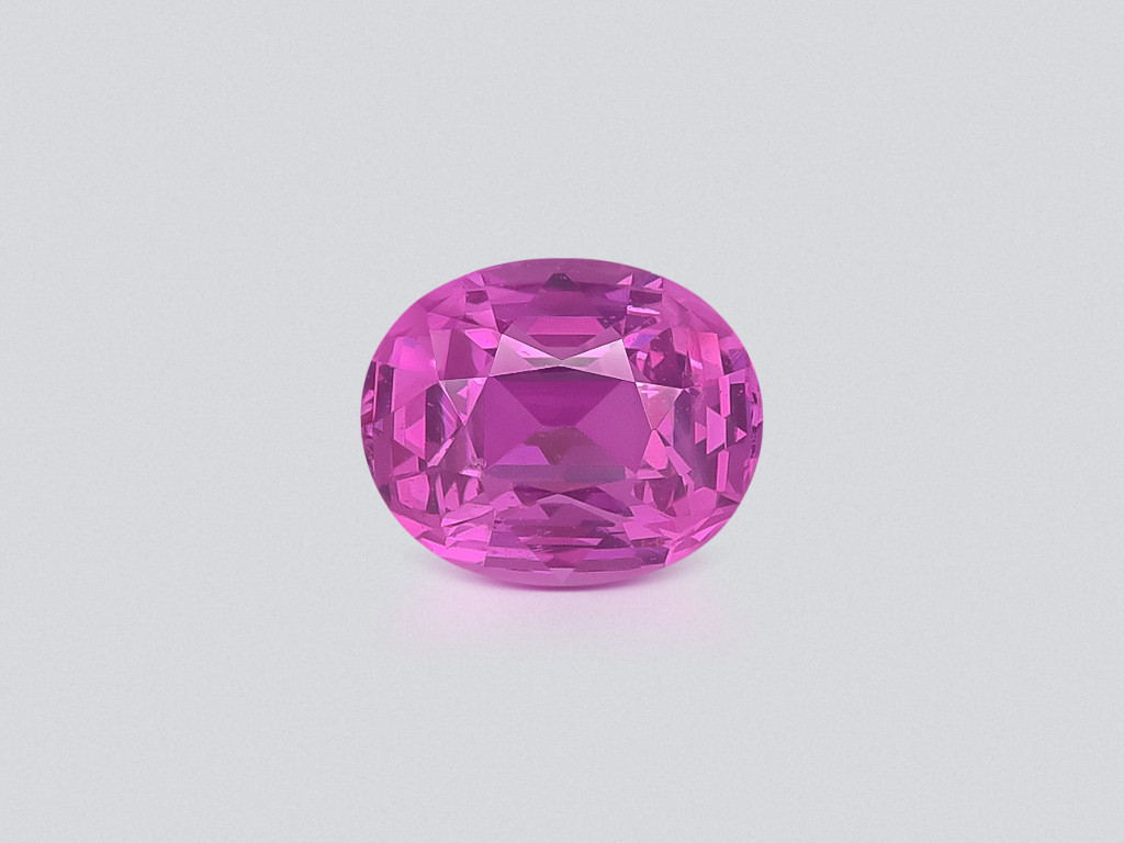 Sapphire Hot Pink oval cut 1.53 carats, Sri Lanka Image №1