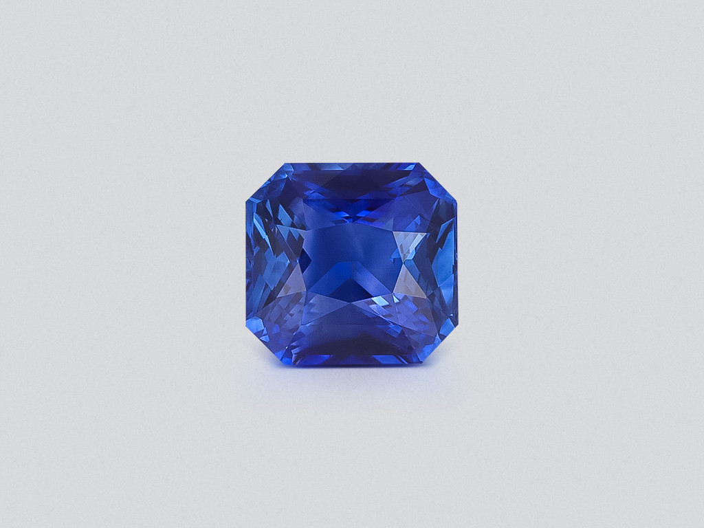 Sapphire Cornflower Blue radiant cut 1.12 carats, Sri Lanka Image №1