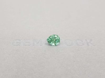Blue-green pear cut tourmaline 1.51 ct photo