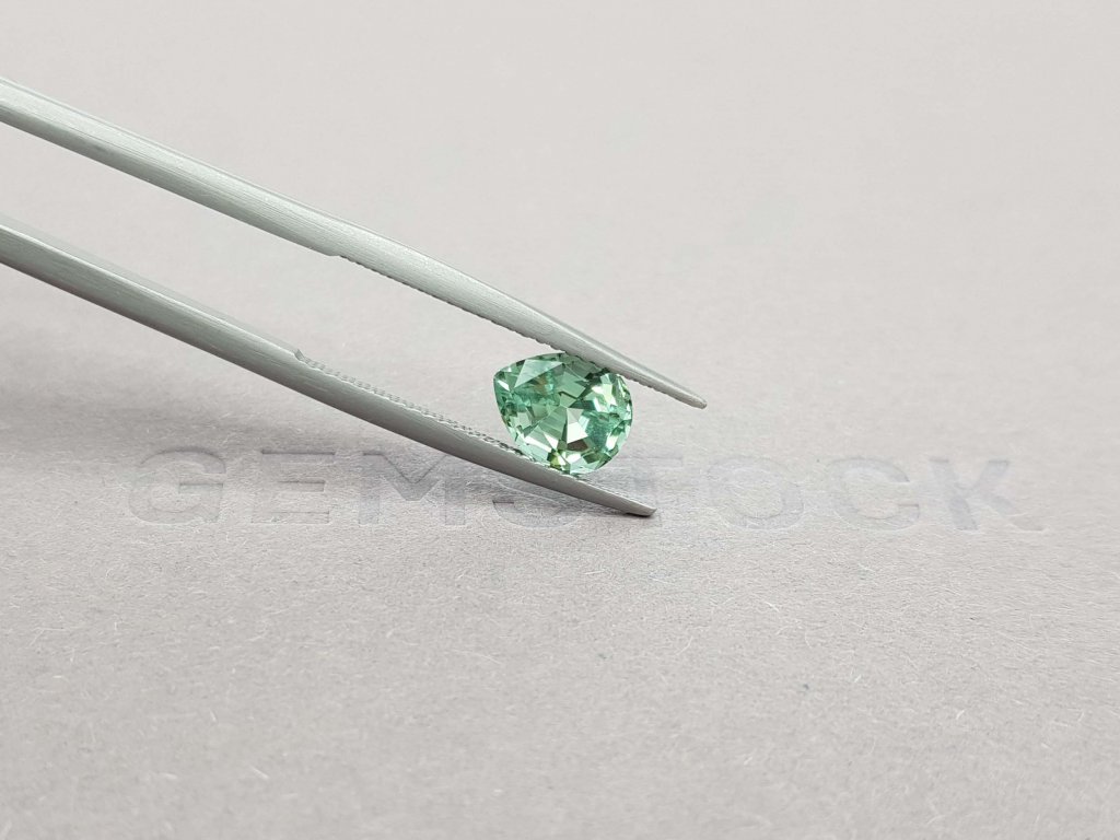 Blue-green pear cut tourmaline 1.51 ct Image №4