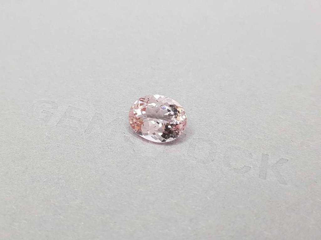 Morganite oval cut 4.34 ct, Africa Image №3