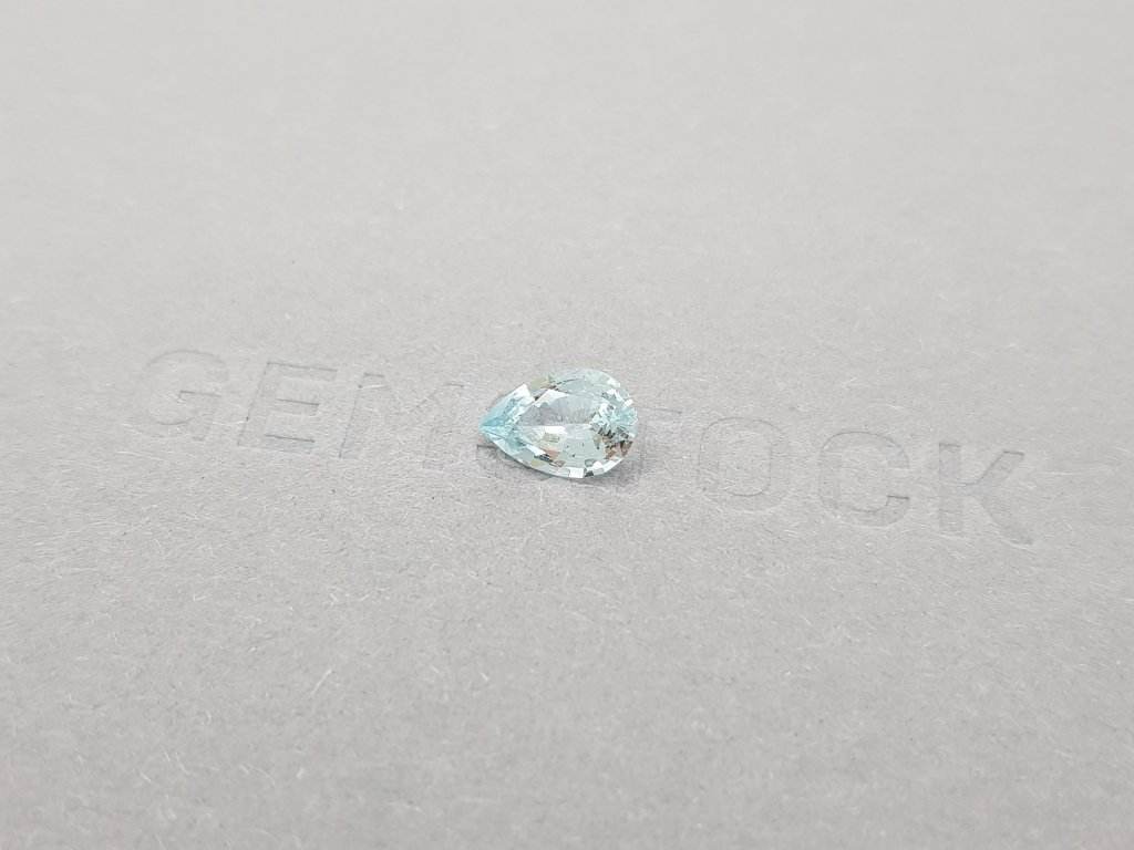 Pear cut aquamarine 1.06 ct, Africa Image №3