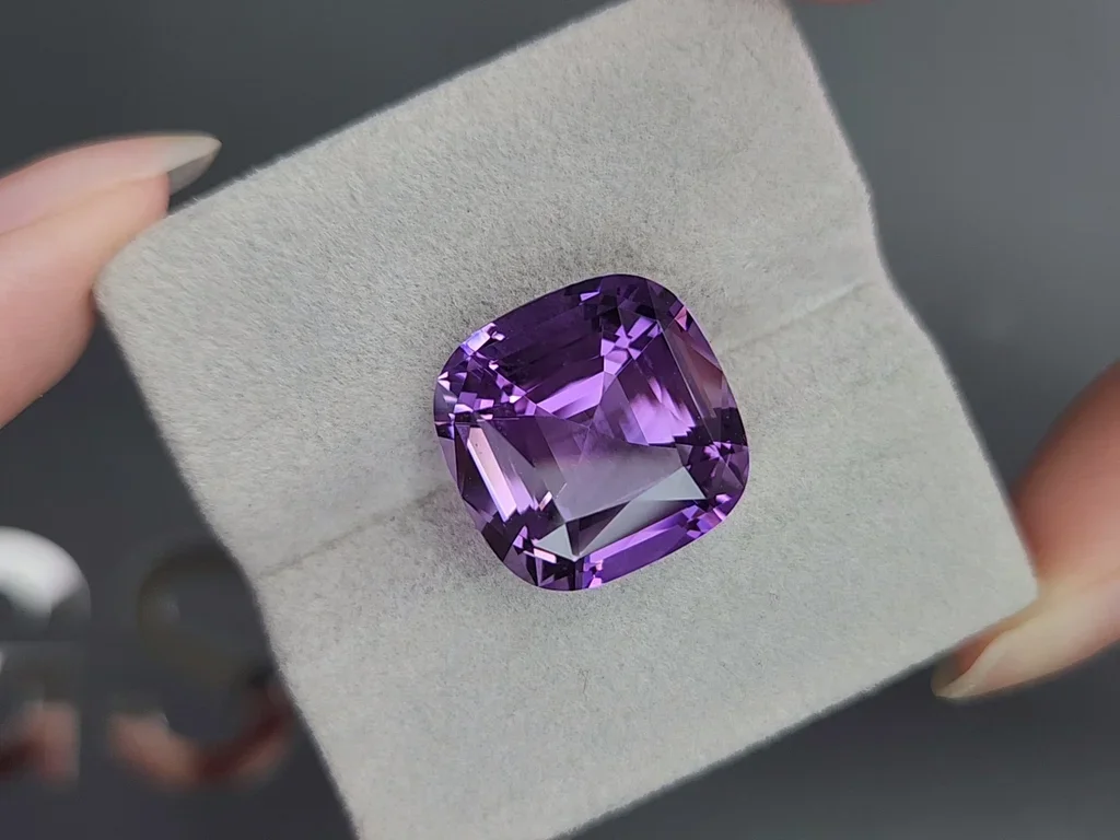 Set of amethysts cushion cut 38.72 carats, Brazil  Image №5