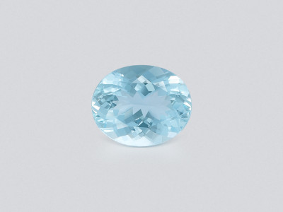 Aquamarine oval cut 4.84 carats, Madagascar photo