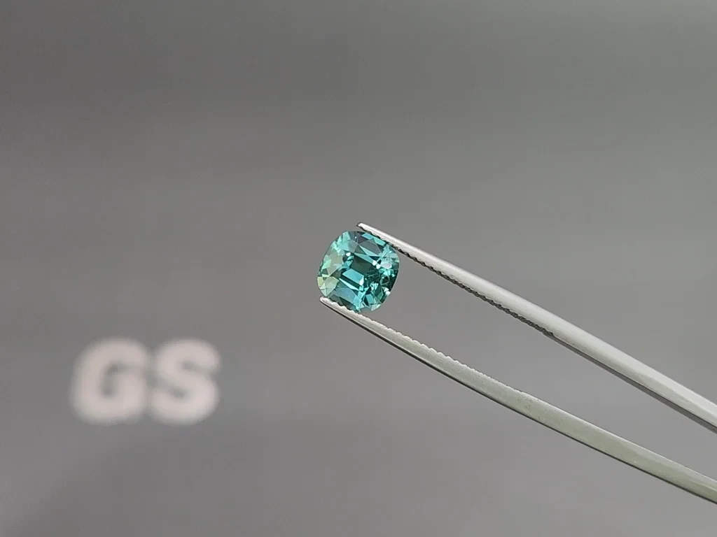 Tourmaline Lagoon cushion cut 1.70 carats, Afghanistan Image №3