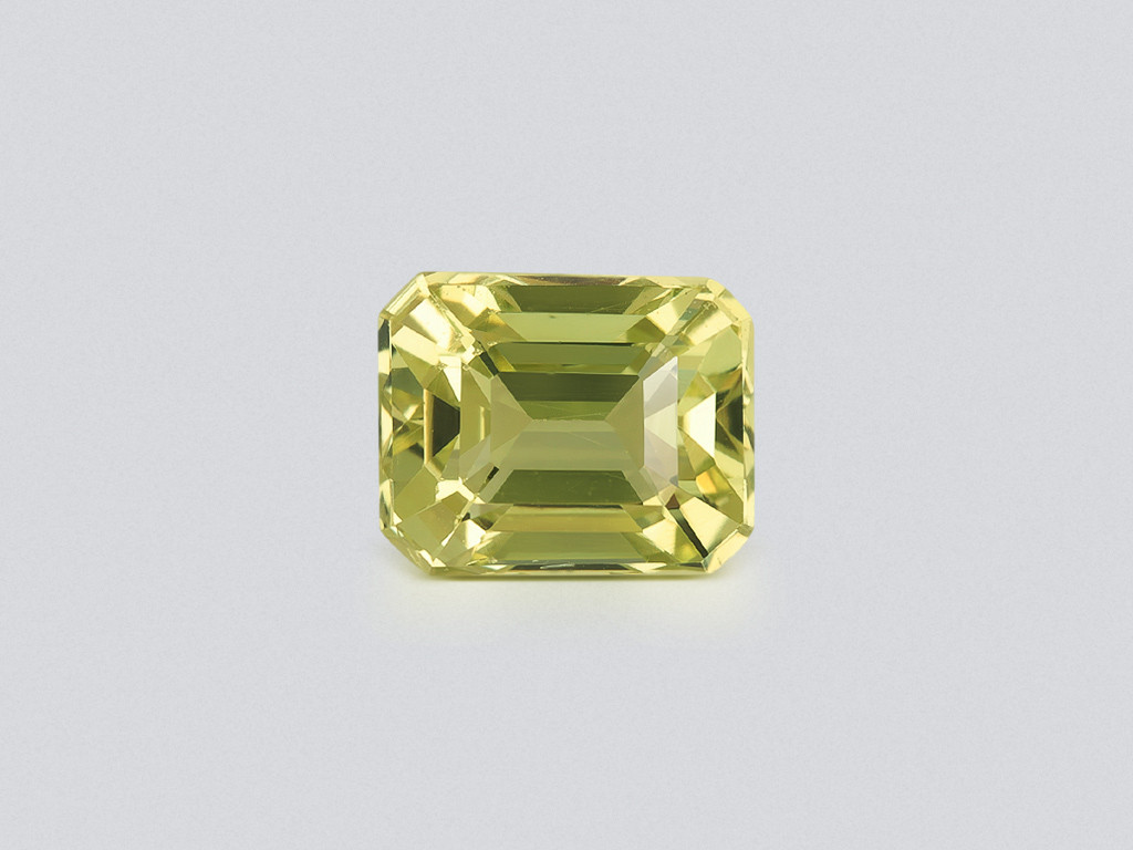 Chrysoberyl octagon cut 1.18 carats, Sri Lanka Image №1
