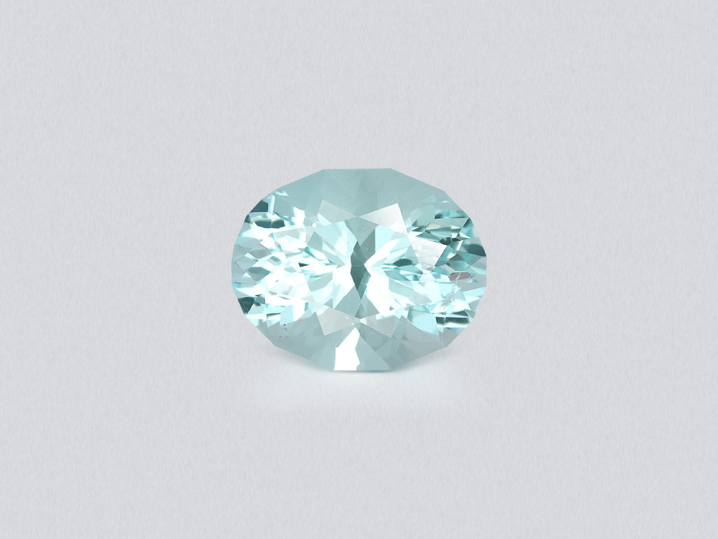 Aquamarine oval cut 1.99 carats, Madagascar  Image №1