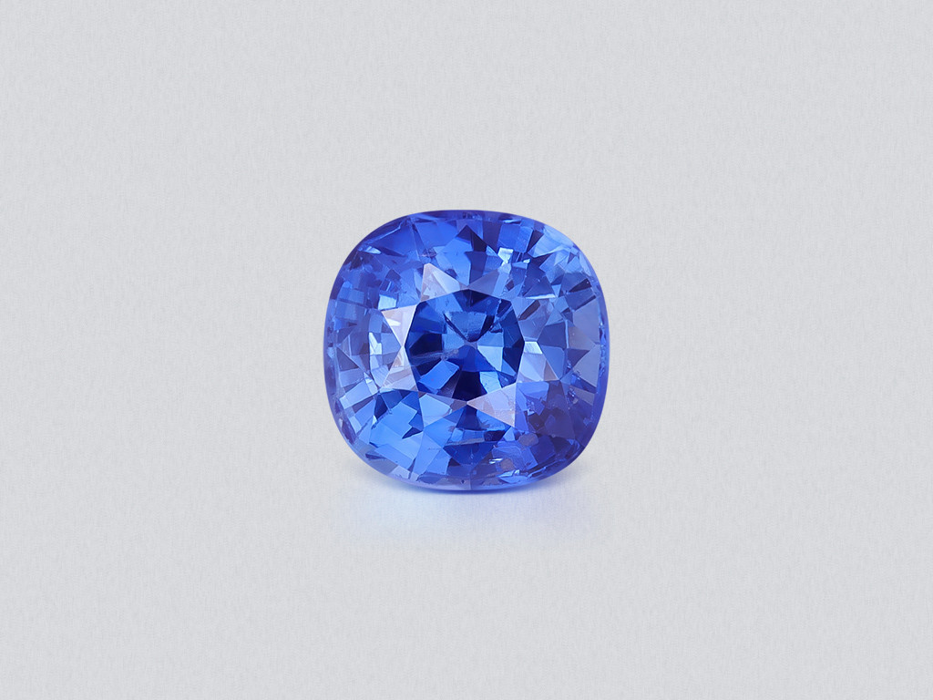 Sapphire Royal Blue cushion cut 0.92 carats, Sri Lanka  Image №1