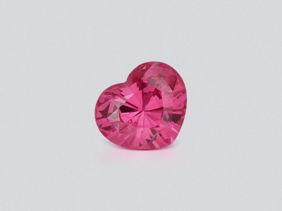 Pink spinel Mahenge heart shape 1.63 carats, Tanzania photo