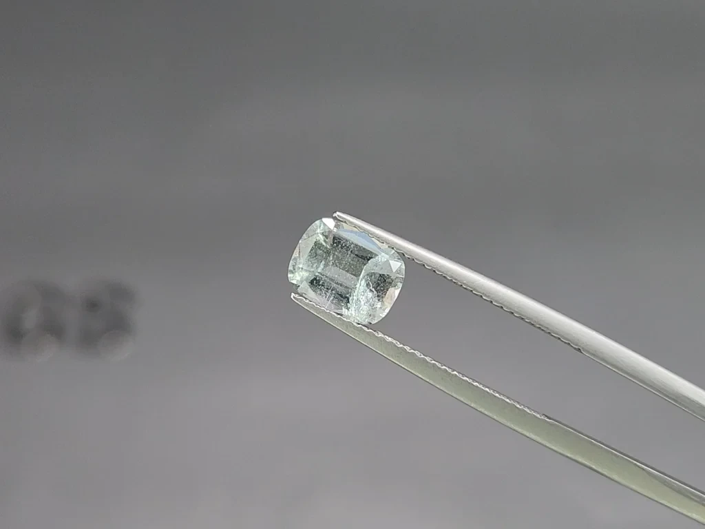 Set of aquamarines cushion cut 2.81 carats, Madagascar Image №3