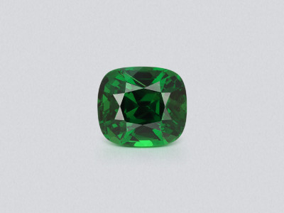 Tsavorite garnet cushion cut 5.05 carats, Tanzania photo