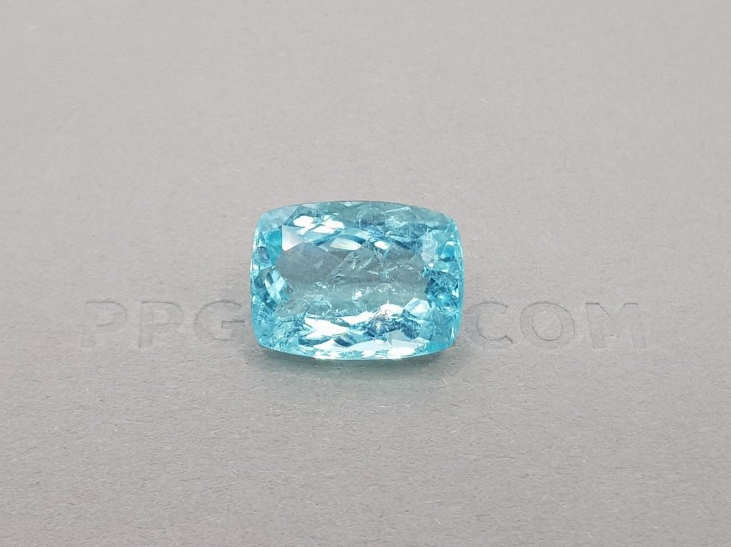 Cushion cut blue Paraiba tourmaline 8.95 ct, Mozambique Image №1