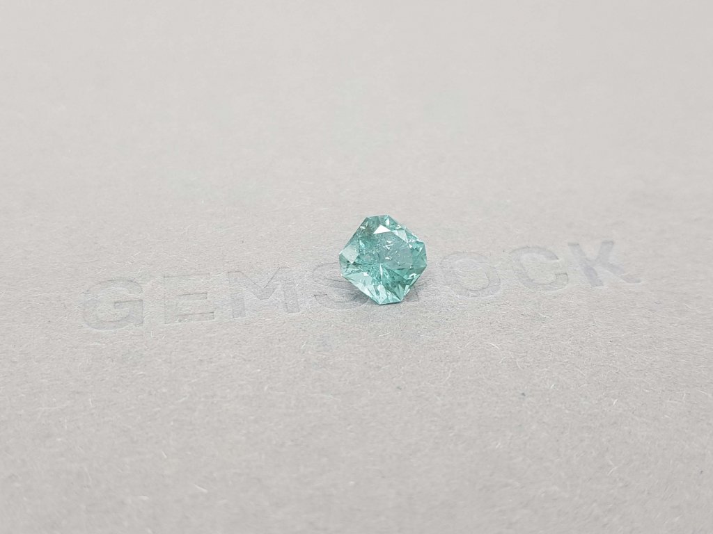 Asscher Cut Light Blue Tourmaline 1.60 ct Image №3