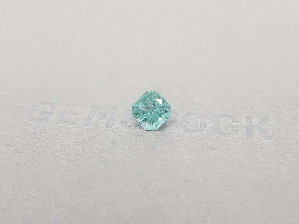 Asscher Cut Light Blue Tourmaline 1.60 ct Image №4