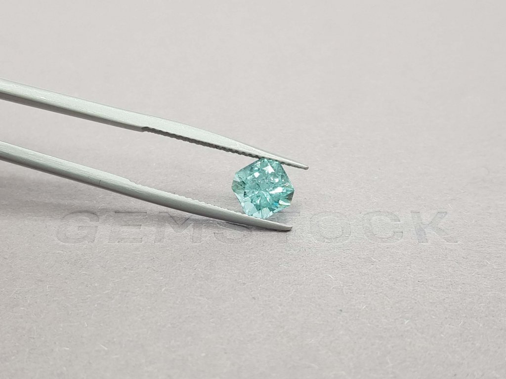 Asscher Cut Light Blue Tourmaline 1.60 ct Image №5
