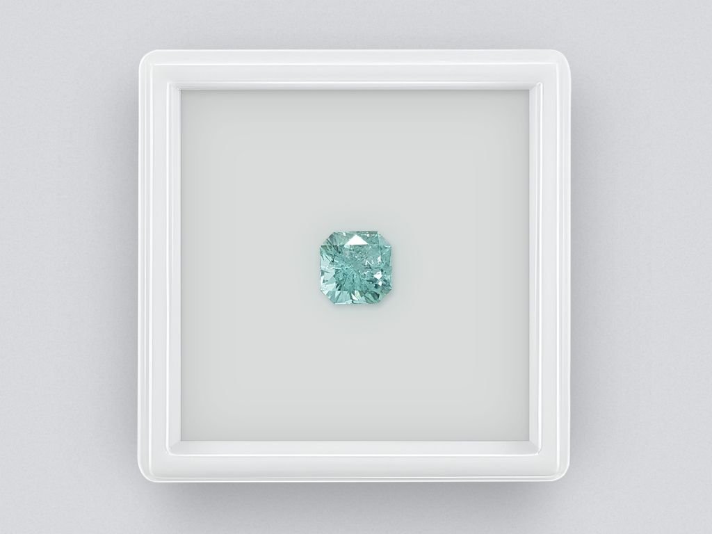 Asscher Cut Light Blue Tourmaline 1.60 ct Image №1