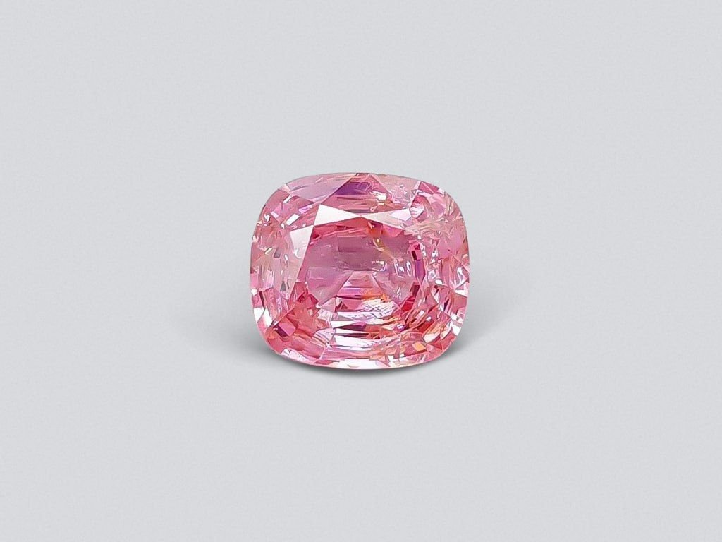 Cushion cut orange-pink spinel 4.00 ct, Burma Image №1