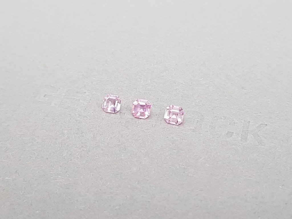 A set of pink spinels from Mahenge 0.84 carats, Tanzania Image №3