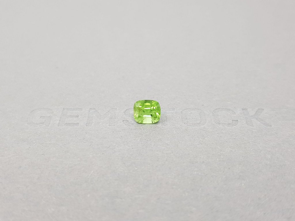 Cushion cut yellow-green tsavorite garnet 0.82 ct Image №2
