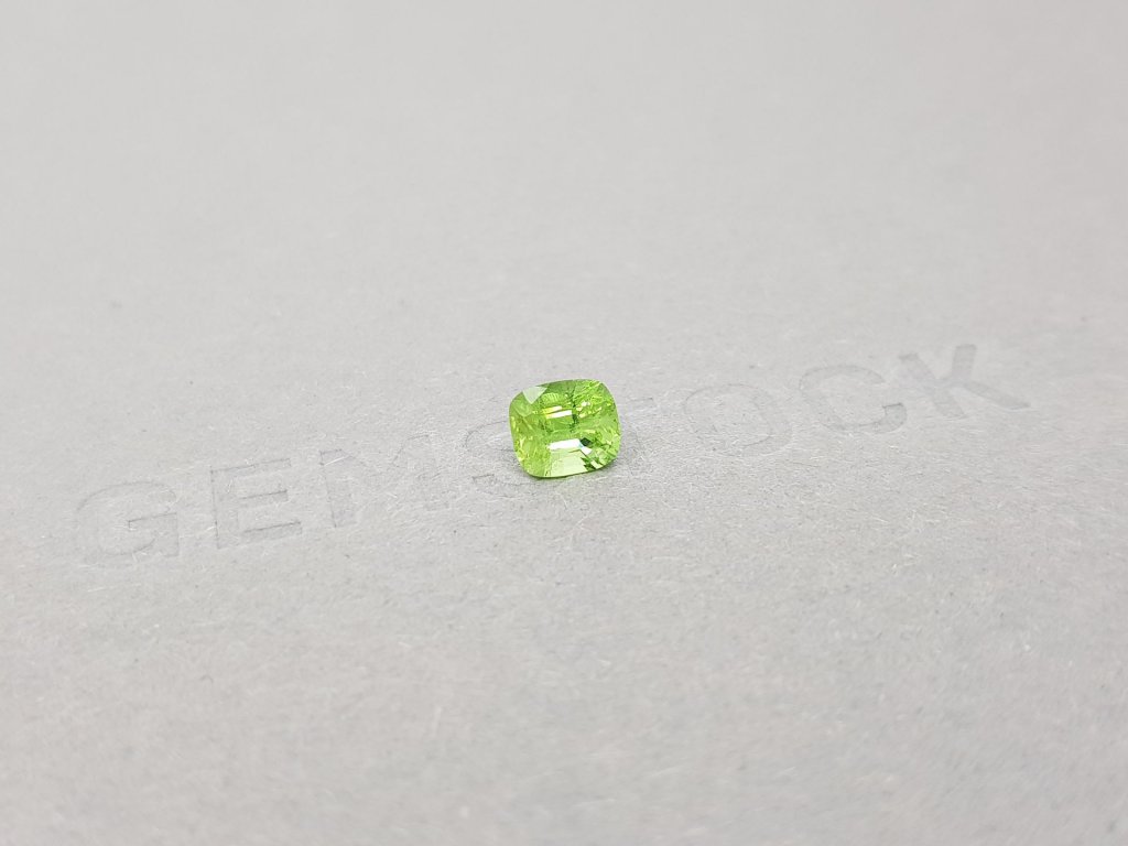 Cushion cut yellow-green tsavorite garnet 0.82 ct Image №3