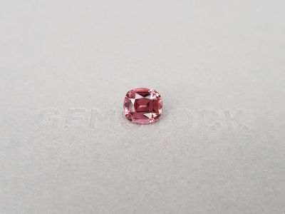 Pinkish-red cushion cut tourmaline from Africa 3.52 ct photo