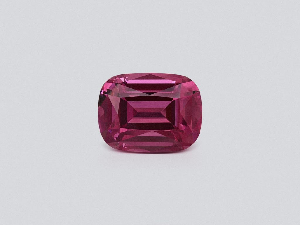 Rhodolite garnet cushion cut 2.09 carats, Tanzania Image №1