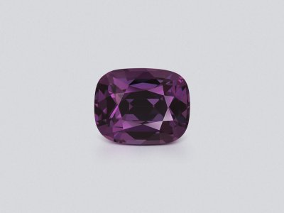 Purple spinel cushion cut 5.54 carats, Tanzania photo