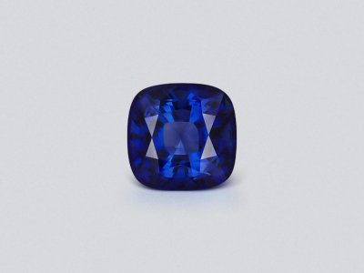 Sapphire Royal Blue cushion cut  5.01 carats, Sri Lanka  photo