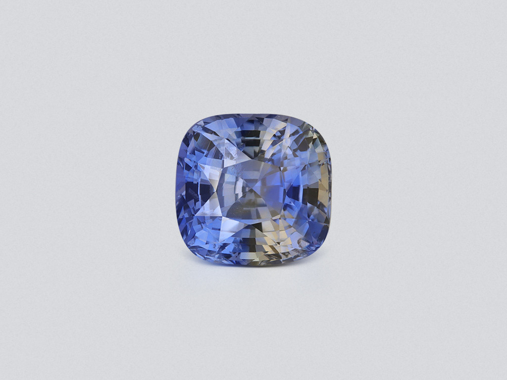 Unheated sapphire Bi-color cushion cut 4.15 carats, Sri Lanka Image №1