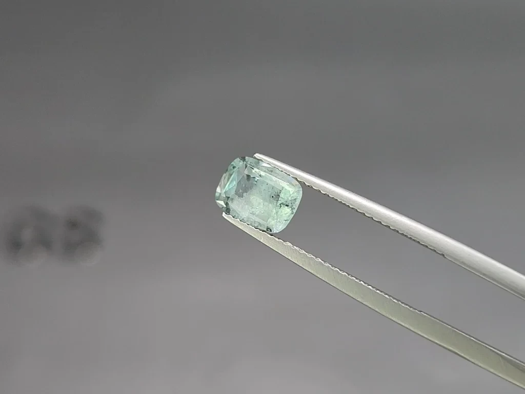Set of aquamarines cushion cut 2.52 carats, Madagascar Image №3