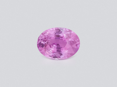 Unheated pink sapphire oval cut 2.05 carats, Sri Lanka photo