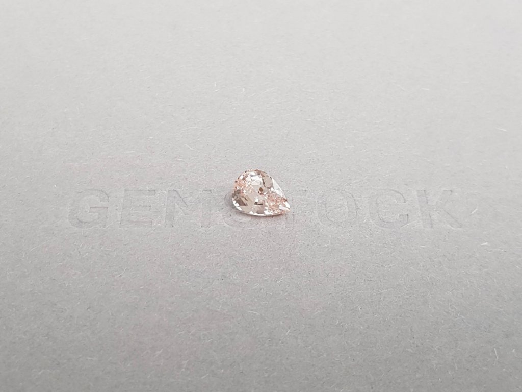 Pastel pear cut padparadscha sapphire 1.40 ct Image №1