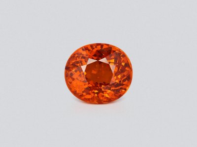 Spessartine garnet in oval cut 5.02 carats, Africa photo