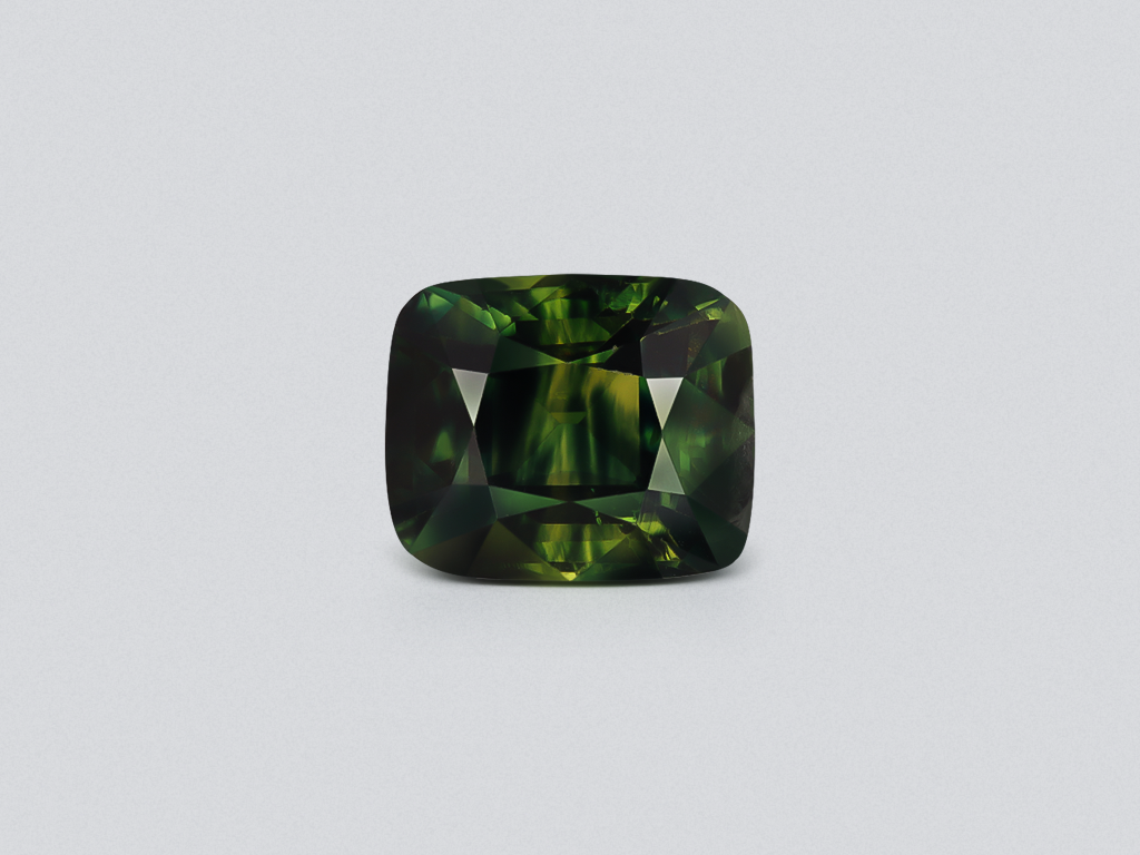Sapphire Bi-color cushion cut 4.32 carats, Madagascar Image №1